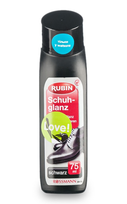 Крем-блеск для обуви Rubin Черный 75 мл