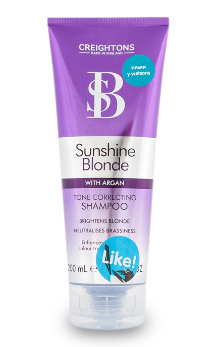 CREIGHTONS-Шампунь Blonde tone correct, 200 мл-5015833308839