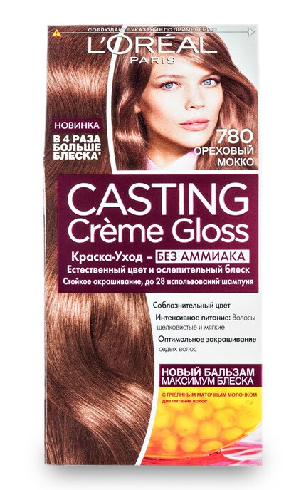 CASTING CG-Фарба для волосся Casting Greme Gloss, відтінок 780 горіховий мокко-3600523281510