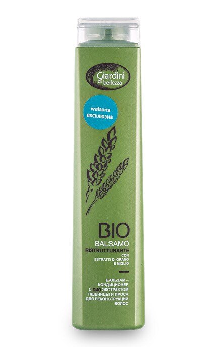 GIARDINI DI BELLEZZA BIO-Біо бальзам Giardini di Bellezza Віо з екстрактом проса, 300 мл-8019653019071