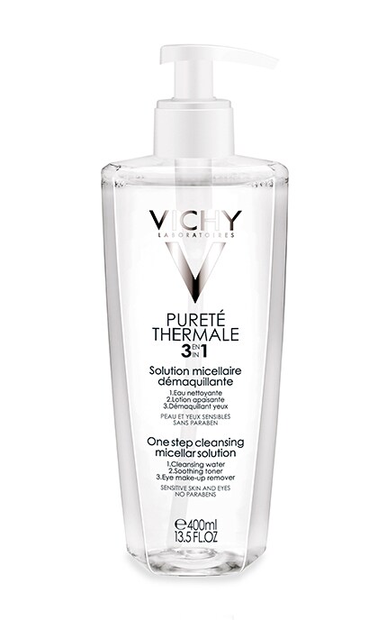 Міцелярний розчин Vichy Purete Thermal для зняття макіяжу