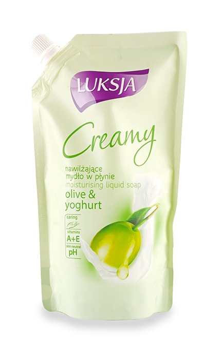 LUKSJA-Жидкое мыло Luksja Creamy Olive & Yoghurt-5900998000424