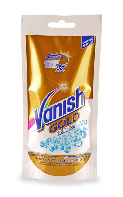 VANISH-Рідкий плямовивідник та відбілювач Vanish Oxi Action Gold Кришталева білизна-5900627067668