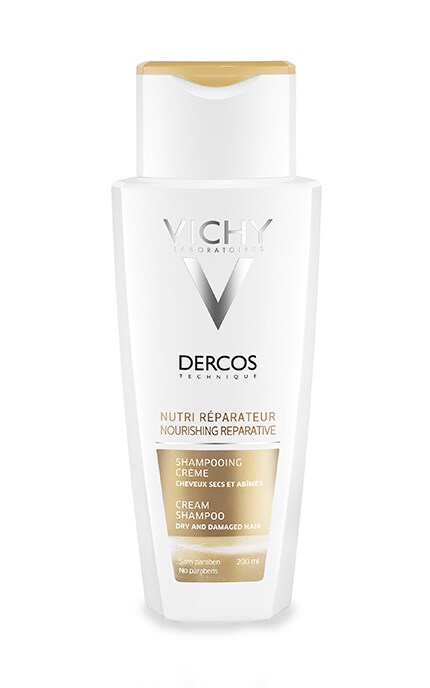 Шампунь-крем для сухого та пошкодженого волосся Vichy Dercos