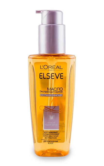 LOREAL PARIS ELSEVE-Масло для волос Elseve Экстраординарное восстанавливающее-3600522510345