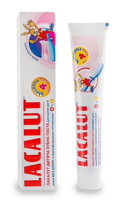 LACALUT-Зубная паста Lacalut для детей до 4 лет-4016369696279
