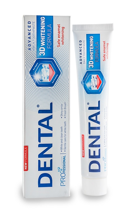 DENTAL PRO-Зубна паста Dental Pro 3D Whitening відбілююча-3800038948025