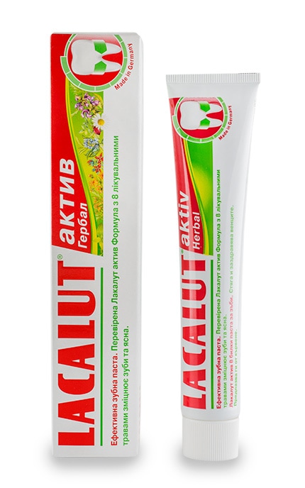 Зубна паста Lacalut Active Herbal 75 мл | Watsons