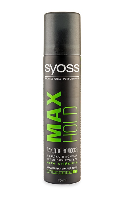 SYOSS-Міні-лак для укладки Syoss Max Hold-4015000980418