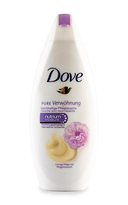 DOVE-Крем-гель для душа Dove Пион и розовое масло 250 мл-8710447169292