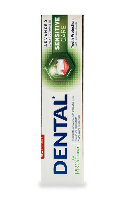 DENTAL PRO-Зубна паста Dental Pro Sensitive Care для чутливих зубів-3800038947998