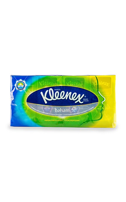 Салфетки Kleenex Balsam гипоаллергенные