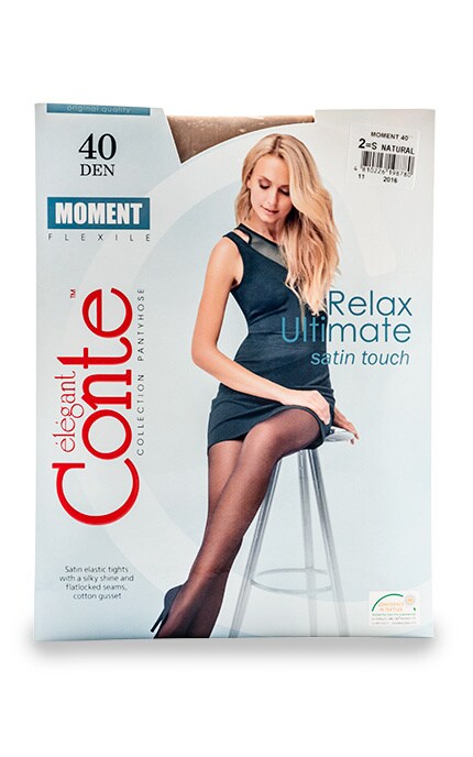 CONTE RELAX ULTIMATE-Колготки Conte Moment Natural 40 den, 2 (S)-4810226198780