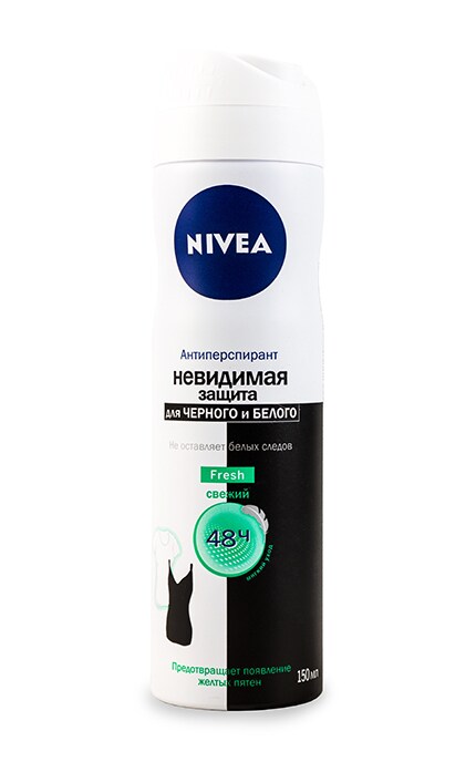 NIVEA-Дезодорант-антиперспірант Nivea Fresh Невидимий захист -4005900379030