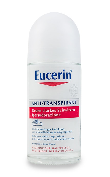 Антиперспирант роликовый для тела Eucerin 48 часов защиты 50 мл