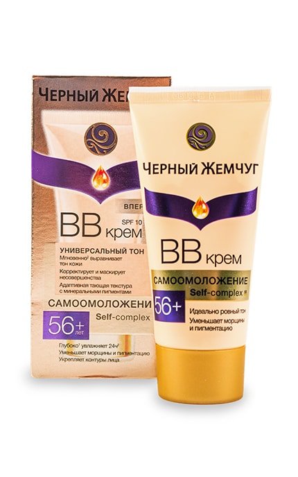 ЧЕРНЫЙ ЖЕМЧУГ-BB-крем для лица Черный жемчуг Самоомоложение-8714100712382