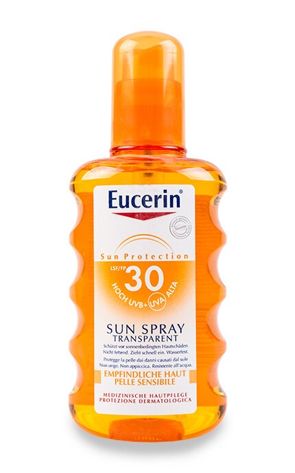 Сонцезахисний спрей Eucerin Sun Protection прозорий