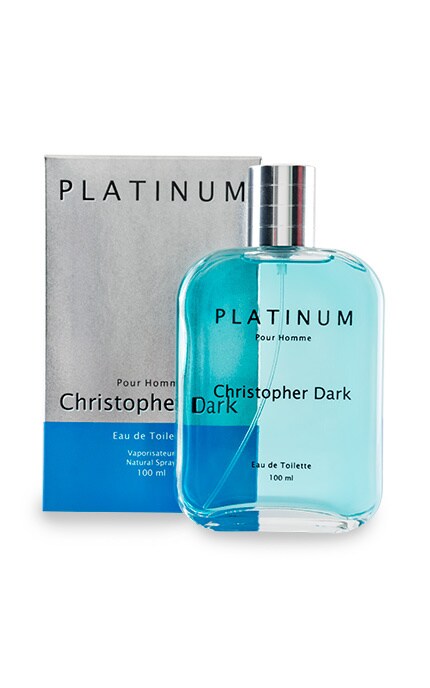 CHRISTOPHER DARK-Туалетная вода Christopher Dark Platinum для мужчин-5906588001246