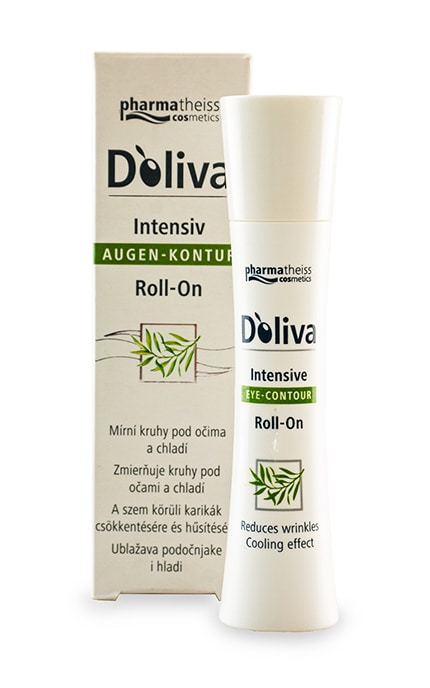 DOLIVA-Контурфиллер роликовый интенсив-гель Doliva для кожи около глаз-4016369606537