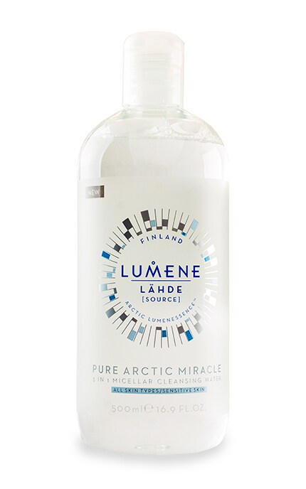 Мицеллярная вода Lumene 3 в 1 Lahde source Pure arctic miracle