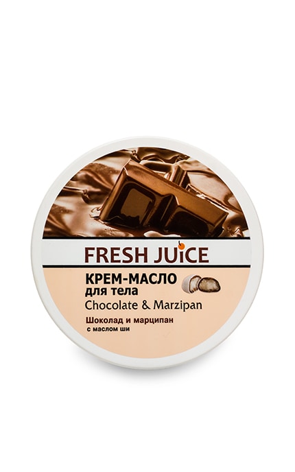 FRESH JUICE-Крем-масло для тіла Fresh Juice Chocolate&Marzipan-4823015925825