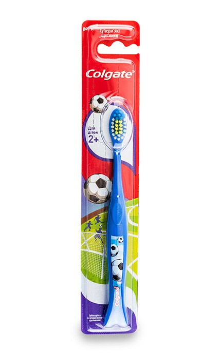 Зубная щетка Colgate с супермягкими щетинками для детей от 2 лет