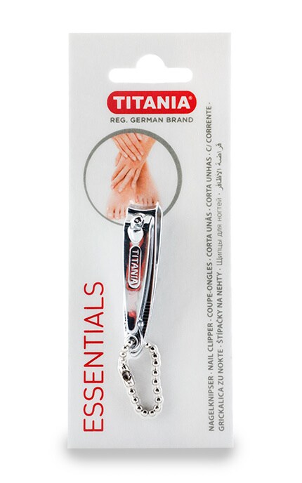 TITANIA-Манікюрні щипчики Titania Essentials для нігтів-4008576110525
