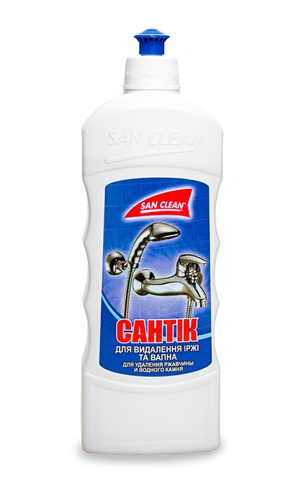 САНТИК-Засіб для видалення іржі та вапна San Clean Сантік-4820003540565