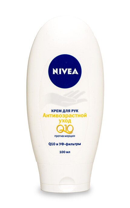 Крем для рук Nivea Антивозрастной уход Q10 против морщин