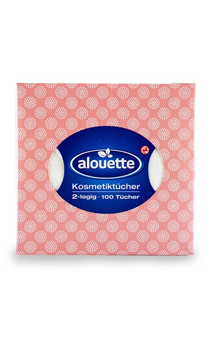 Косметические бумажные салфетки Alouette