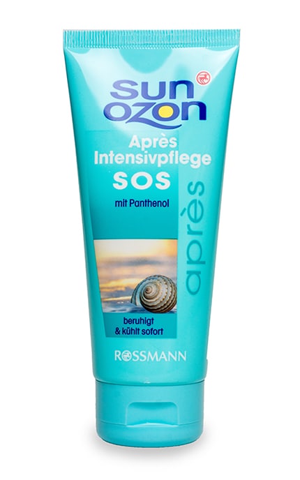 Лосьон после загара Sun Ozon SOS Rossmann С пантенолом