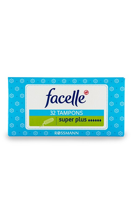 FACELLE-Тампоны женские гигиенические Facelle Super Plus-4305615514376