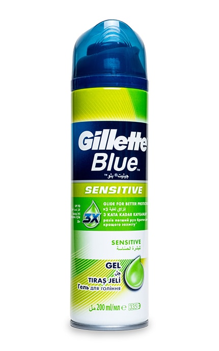 GILLETTE-Гель для гоління Gillette Blue для чутливої шкіри-7702018358403