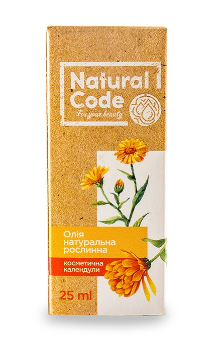 NATURAL CODE-Масло календулы Natural Code растительное косметическое натуральное-4820174891237