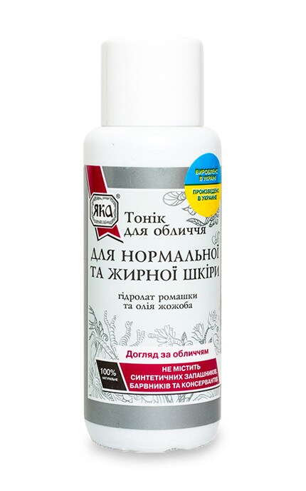 ЯКА-Тоник для лица Яка Гидролат ромашки и масло жожоба-4820150751074