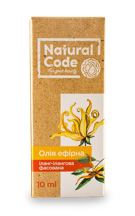NATURAL CODE-Іланг-ілангова ефірна олія Natural Code фасована-4820174891008