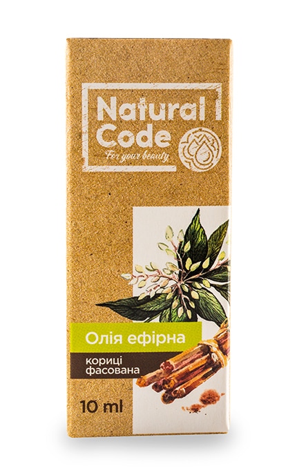 NATURAL CODE-Ефірна олія кориці Natural Code фасована-4820174891022