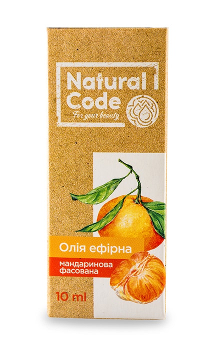 NATURAL CODE-Мандаринова ефірна олія Natural Code фасована-4820174890988