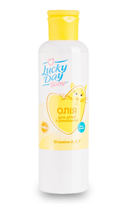 LUCKY DAY BABY-Масло для детей Lucky Day Baby с ромашкой-4820074621507