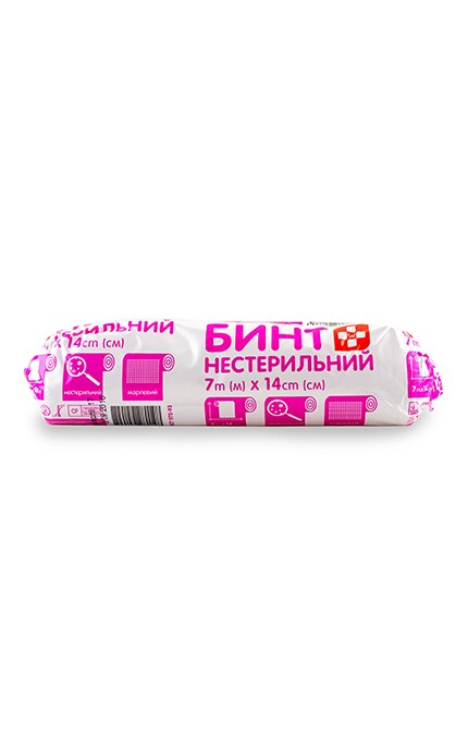 WTC-Бинт Watsons нестерильный 7 м * 14 см-4820154280198