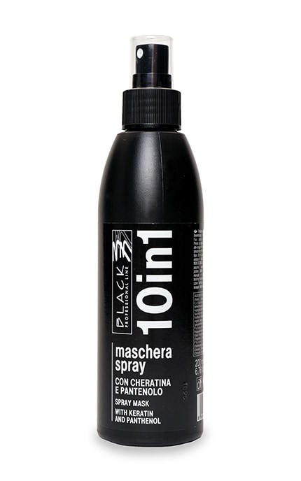 Спрей-маска для волос Black Professional Line 10 в 1 с кератином и пантенолом 200 мл
