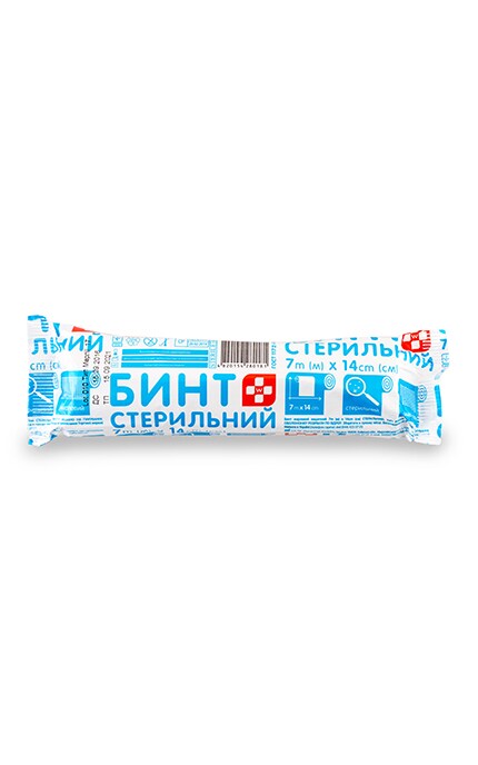 WTC-Бинт Watsons стерильний 7 м*14 см-4820154280181