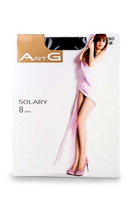ART G-Колготки ArtG Solary Nero 8 den -4820040114880
