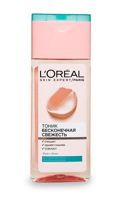 LOREAL PARIS DERMO EXPERTISE-Очищаючий тонік L'oreal Paris Нескінченна свіжість-3600521684047