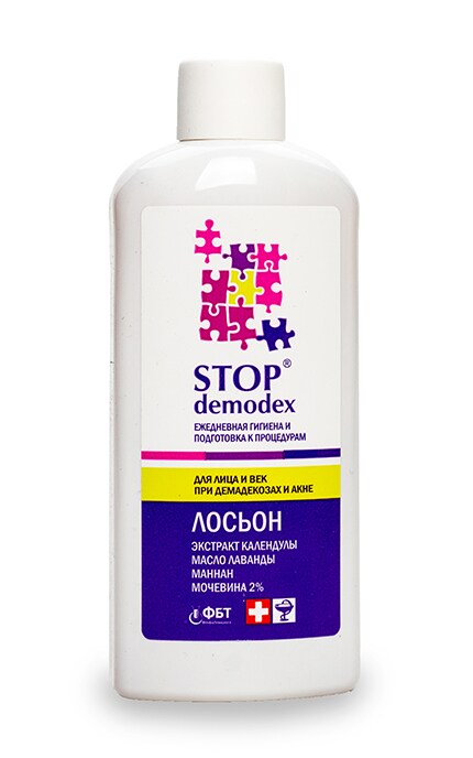 ФІТОБІОТЕХНОЛОГІЯ-Лосьйон Stop demodex для обличчя та повік-4823015926921