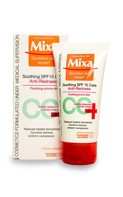 MIXA-Крем для чувствительной кожи против покраснения Mixa Anti-Redness СС Cream-3600550304398