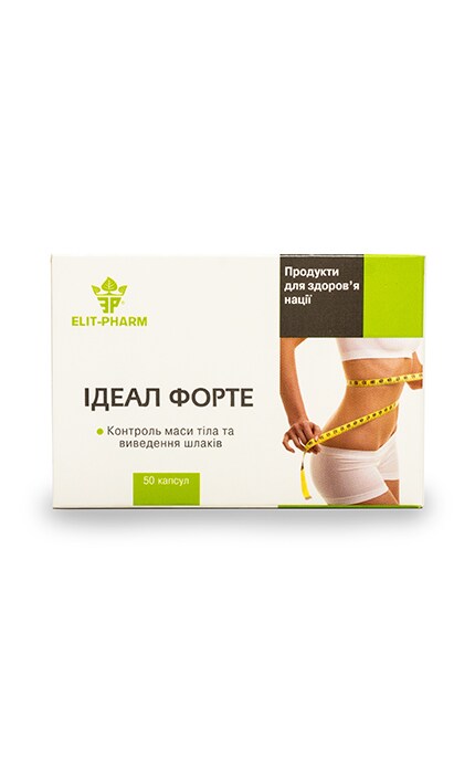 ЕЛІТ-ФАРМ-Диетическая добавка Elit-Pharm Идеал Форте капсулы-4820060421364