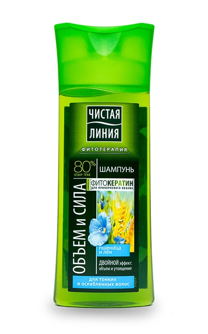 ЧИСТАЯ ЛИНИЯ-Шампунь Чистая Линия Объем и сила-4600702082012