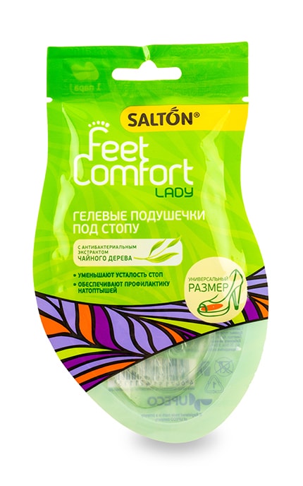 SALTON-Гелеві подушечки під стопу Salton Feet Comfort Lady-4607131426905