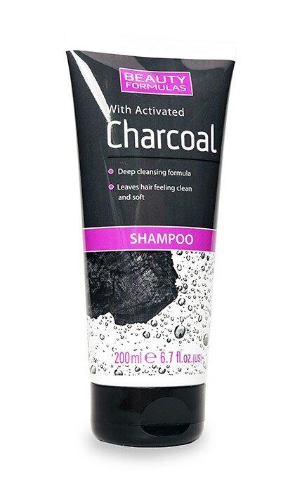 BEAUTY FORMULAS-Шампунь Beauty Formulas С активированным древесным углем-5012251012539